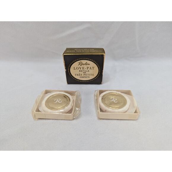 Vintage Revlon Love-Pat Tres Petite Refills Creamy Peach New Sealed - Picture 1 of 12
